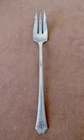 Towle Silver Lady Mary Sterling Pickle / Olive Fork 6-1/4"L Monogram 20 grams