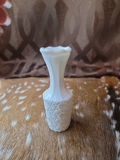 Anchor Hocking Vintage Milk Glass Bud Vase 6 ...