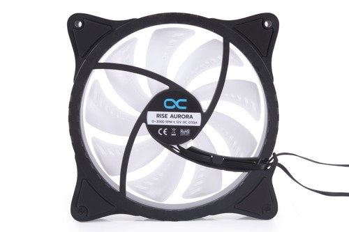 Alphacool Rise Aurora 140mm Lüfter (140x140x25mm) - Bild 4 von 5