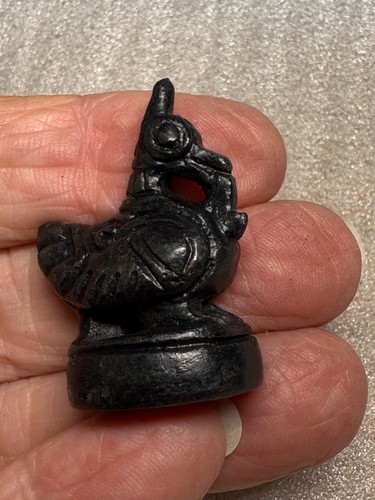 Cute Bronze Chicken Opium Weight Sculpture Figure Paperweight, Ships from USA - Picture 1 of 4
