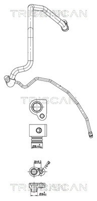 Klimaleitung FÜR Mini Mini Clubman (R55) - Triscan 9010 11024-image