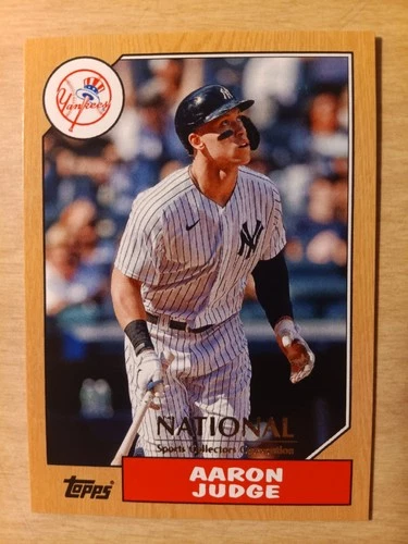 2022 Topps Archives Aaron Judge NTL Sports Collector's Convention Card Mint CD