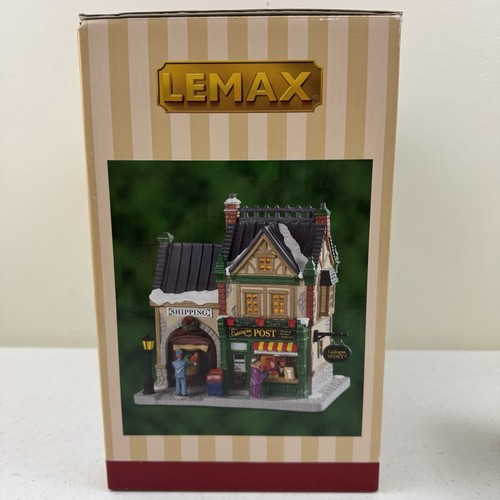 Lemax Caddington Post # 85364 Weihnachtsdorf beleuchtetes Gebäude wird nicht mehr hergestellt - Bild 7 von 10