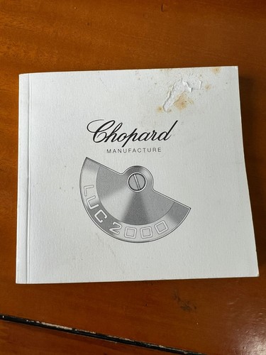 Chopard L.U.C. 2000 Instruction Manual - Picture 1 of 11