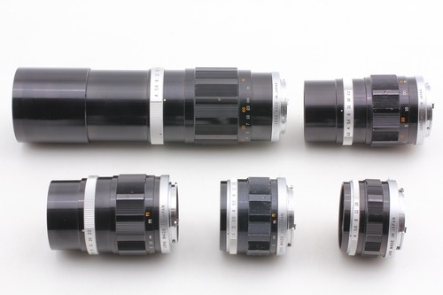 5 Objektive [fast neuwertig] Olympus Pen FT Filmkamera 25 mm 40 mm 70 mm 100 mm 150 mm aus Japan - Bild 23 von 24