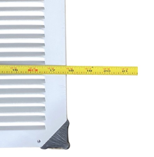 16 X 10 Steel Return Air Grille Duct Opening Size New Air Return Flat Vent Cover - Picture 3 of 5