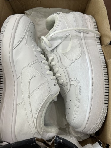 Size 7.5 - Nike Air Force 1 Shadow Triple White W - Picture 12 of 12