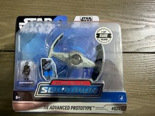 Star Wars Micro Galaxy Squadron Rare 0241 Tie Advanced Prototype Jazwares
