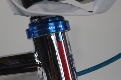 Skyway BMX TA 20 Pro Replica 2022 Bike Chrome/Blue 20" wheel 21.5" TT - Picture 3 of 10