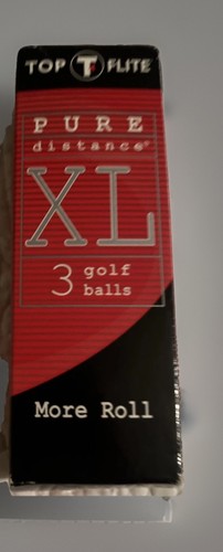 Top-Flite XL Pure Distance Golf Balls 3 Pack New in Box - Picture 1 of 3