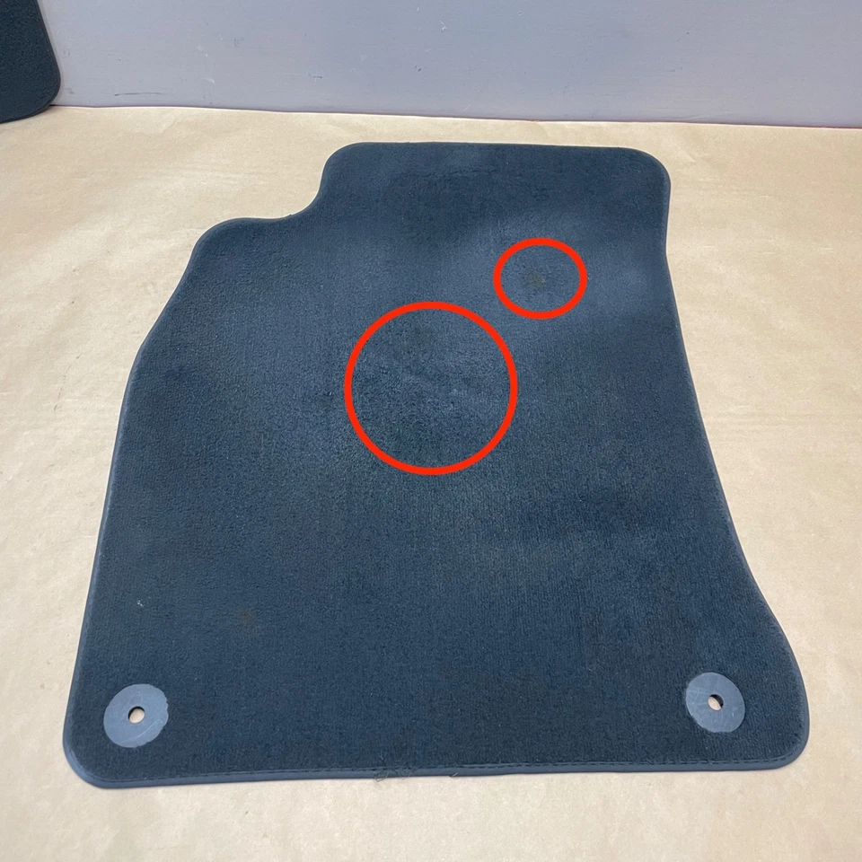 13-17 AUDI A5 S5 RS5 — комплект передних задних левых и правых ковриков для пола, ЧЕРНЫЙ, от оригинального производителя - Изображение 4 из 4