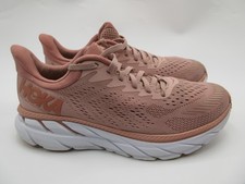 Hoka One One Clifton 7 Shoes Womens Size 7 Pink Rose Running Cushioned 1110509