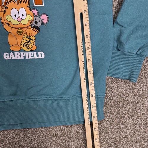 Zara Garfield Sweatshirt Girls 11-12 Nickelodeon Crewneck Kyoto City Cartoon - Picture 4 of 9