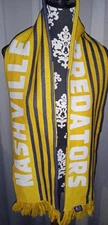 NHL Nashville Predators Home Team Jersey Scarf – Blue/Gold – Adidas 