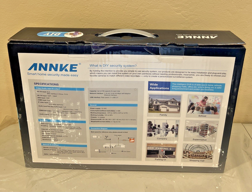 Annke 1080P Lite Digital Video Recorder Home Security NEW DN81R HDD:1T - Picture 15 of 15