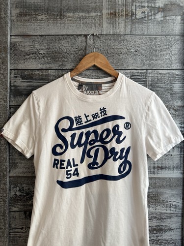Camiseta Super Dry Real 54 Blanca Calce Atlético Hombre Talla M Buen Estado - Imagen 3 de 14
