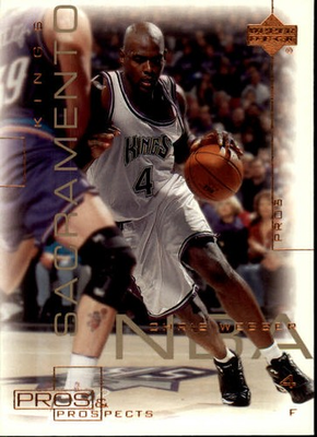 #ad 2000 01 Upper Deck Pros and Prospects #70 Chris Webber BSK $0.99