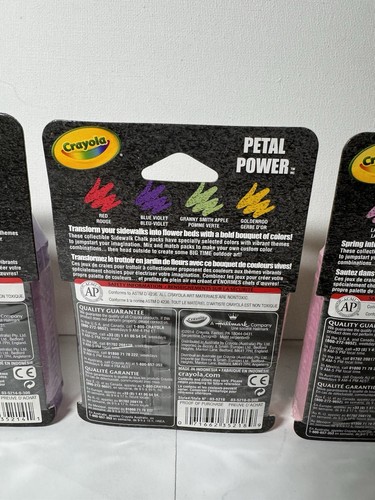 CRAYOLA Washable Sidewalk Chalk 3 Sets 12 Colors - Picture 4 of 4