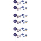  3 PCS Kuchen Topper Astronauten Deko Geburtstag Geburtstagskuchendeckel