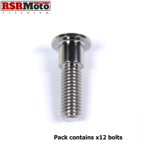 Triumph Daytona Sprint Trident Trophy Titanium Front Brake Disc Rotor Bolts Torx - Picture 9 of 9