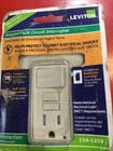 Leviton ‎GFSW1-KW 15A 125V Combo Tamper-Resistant GFCI Outlet. New. Package Wear