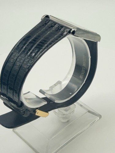 Vintage Seiko Herren 7N00-5A59 Dress Diamond Lizard Band Quarz 25mm Uhr 8" - Bild 8 von 22