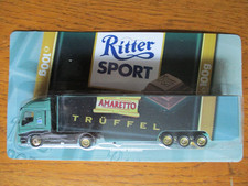 Minitruck Werbe Truck Biertruck "RITTER SPORT" AMARETTO TRÜFFEL Oldtimer LKW OVP