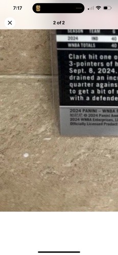 CAITLIN CLARK 2024 PANINI WNBA PRIZM Silver RC CARD #22 LOOKS PERFECT - Picture 5 of 10