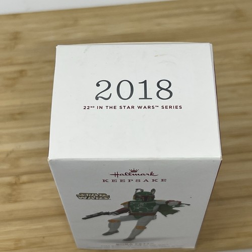 Hallmark Keepsake Star Wars Boba Fett Retorno del Jedi adorno de Navidad #22 - Imagen 2 de 6
