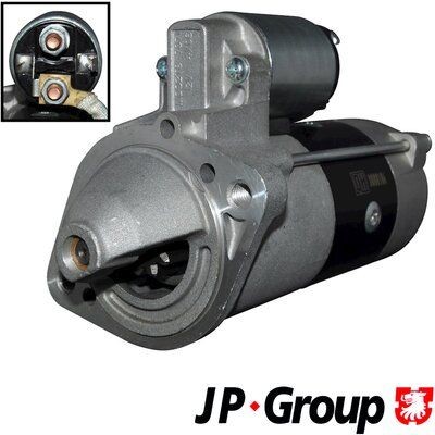 JP GROUP ANLASSER STARTER 2,2kW passend für MITSUBISHI L L200 L400 | 3990300700 - Bild 2 von 2