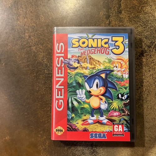 Sonic the Hedgehog 3 Sega Genesis 1994 Tested Authentic - Picture 1 of 5