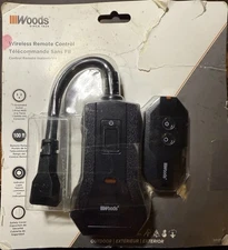 50125WD Outdoor Indoor Wireless Remote Control Outlet Kit, Electrical Plug In