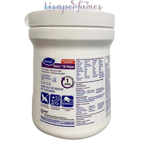 Diversey Oxivir TB Disinfectant Wipes 160 Wipes 1.9lb / 879g - Bild 1 von 1