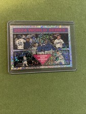 2025 Topps Heritage 2024 World Series Silver Sparkle #462