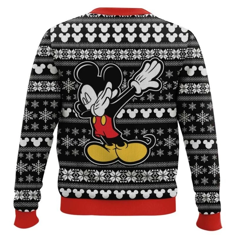 Mickey Dabbing Ugly Christmas Sweater