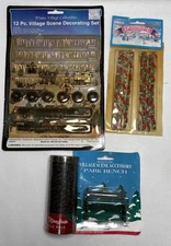 Winter Scene Accessories Village Accessories Mixed Brands