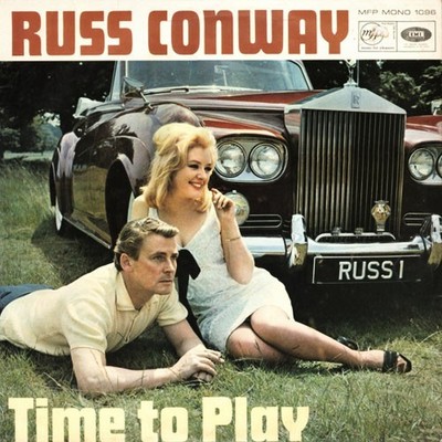 Russ Conway   Time To Play - LP Vinyl - 1966 - MFP1096 - ADST - VG+/VG+