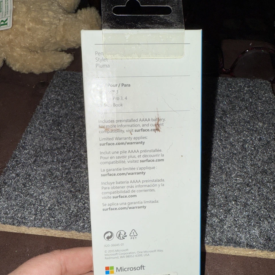 Microsoft Surface 1710 Blue stylist Pen - NEW - Image 3 of 4