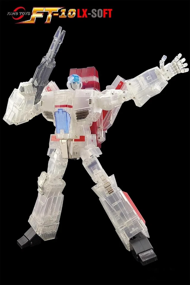 Fanstoys Skyfire FT-10 Lx-Soft Phoenix MP Jetfire Transparent Limited Edition - Image 3 of 4