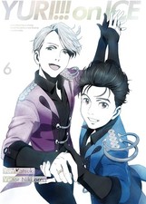 Yuri on Ice 6 Blu-ray BD With Special Booklet Region Figure