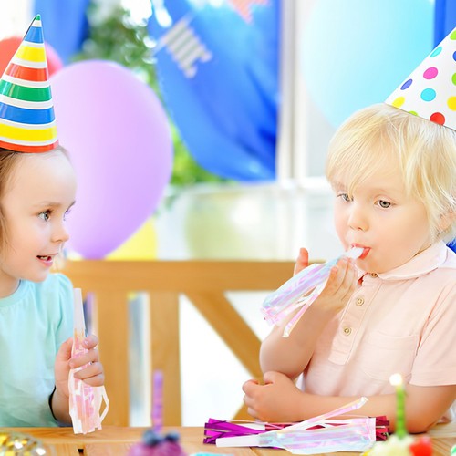 12 piezas silbato fiesta favores cuernos silbatos ruidosos - Imagen 4 de 12