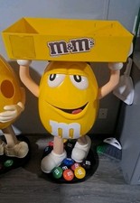 M&M Yellow Floor Display With Tray 