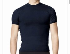 Lulli Dancewear Microfiber Short Sleeve Man Dance Top Ferdinand size large NWT