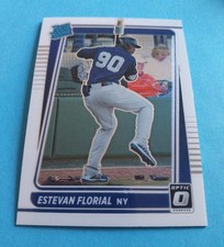 2021 Panini Donruss Optic Estevan Florial RC #76 New York Yankees