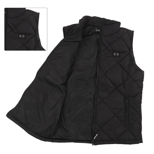 3XL 8 Places Heated Vest Intelligent Temperature Control USB Heating Vest Jacket - Picture 3 of 12