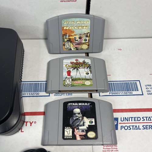Nintendo 64 N64 Konsole KONVOLUT MIT MARIO KART /Star Wars -VERSAND AM SELBEN TAG- GARANTIE - Bild 7 von 12