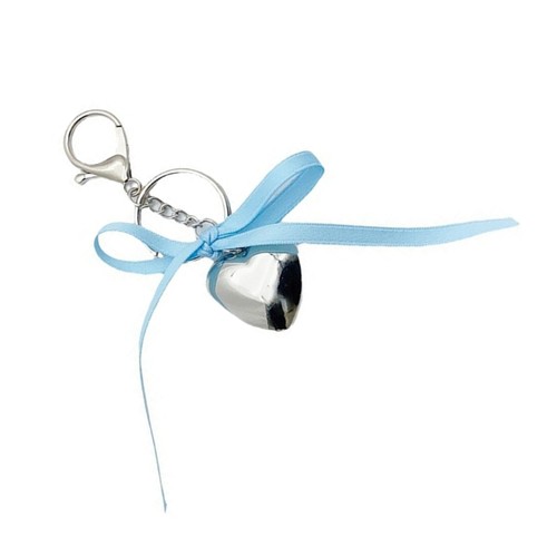 Cute Bowknot Heart Keychains Pendant Car Keyring Backpack Bag Charm Jewelry - Photo 12 sur 12