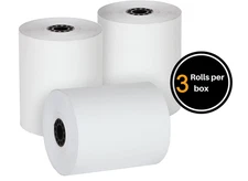 3 1/8” x 230' Thermal Paper Rolls - BPA FREE – MADE IN USA - Receipt paper x 3
