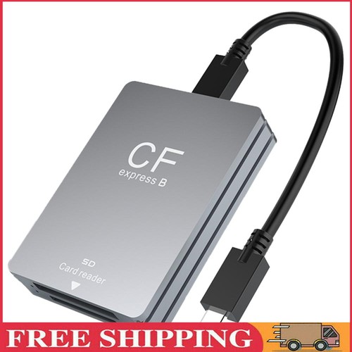 2-in-1-CFexpress-Kartenleser vom Typ B und SD, CFexpress-Kartenadapter mit zwei