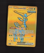 Iron Leaves ex 176/131 Prismatic Evolutions Secret Rare Holo Pokemon Card LP+